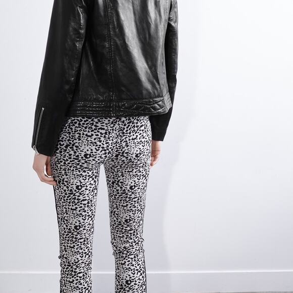 ZADIG & VOLTAIRE DELUXE Pharell Leopard Jacquard Leggings - Picture 2 of 10